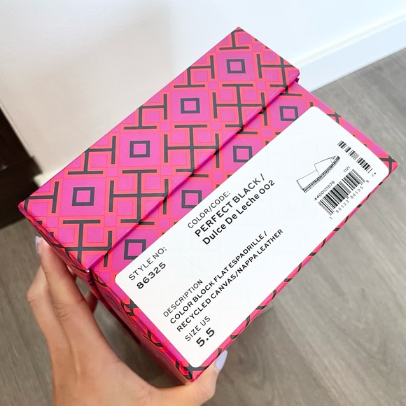 Tory Burch Color Block Flat Espadrille - Picture 7 of 7